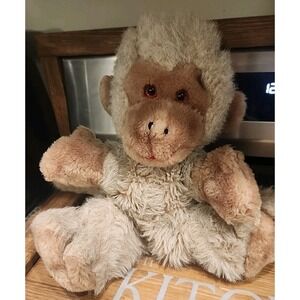 Vintage Mary Meyer Monkey Puppet Plush‎ Brown Stuffed Animal Full Body